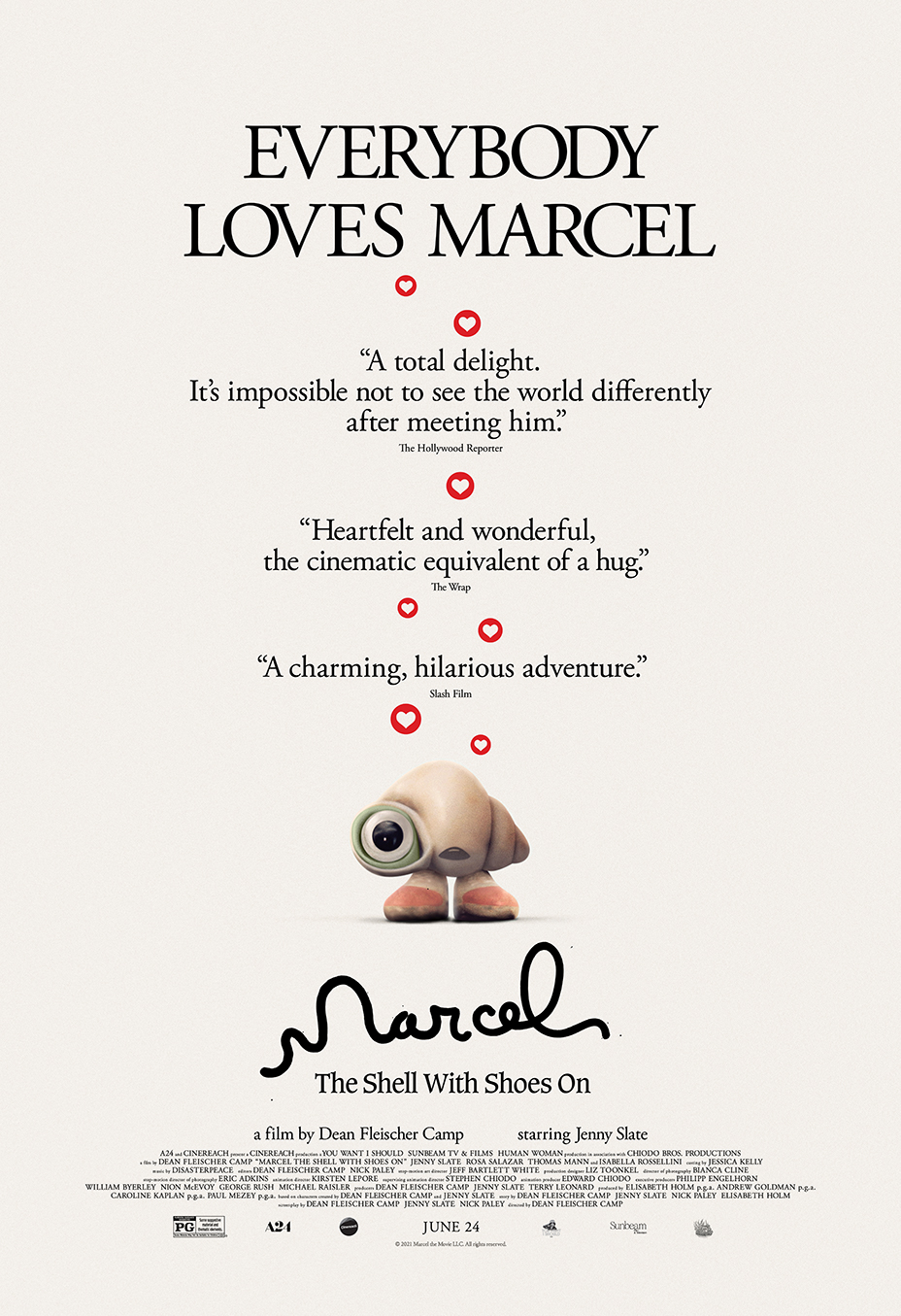 Marcel the Shell Poster