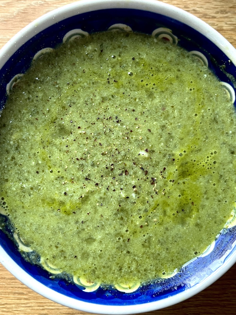 A bowl of Kale Soup