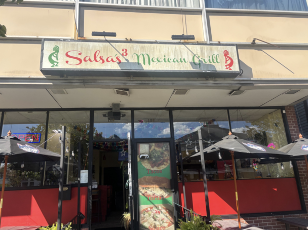 Exterior of Salsas Tres; c/o Eli Pearl